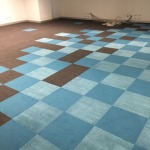 pixelated carpet tiles